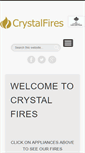 Mobile Screenshot of crystalfires.co.uk